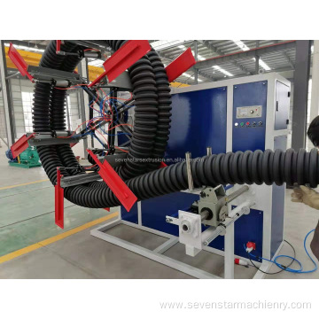 Plastic pipe winding machine pipe winder machine